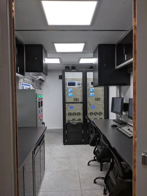 Mobile shelter — interior